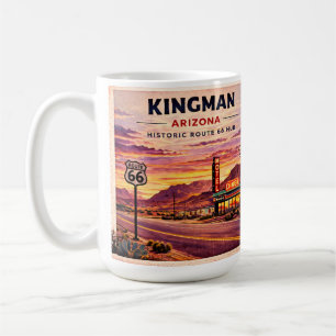 Kingman Route 66 koffiekopje wegcadeau Koffiemok
