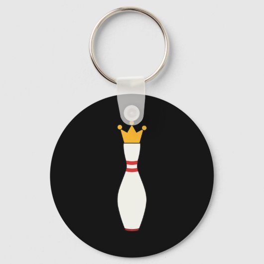 Kingpin Bowling League Gift Sleutelhanger (Voorkant)