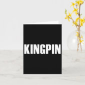 Kingpin Funny Bowling Kaart (Gele Bloem)