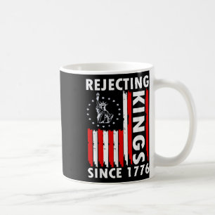 Kings afwijzen sinds 1776 handgreep ontwerp koffiemok