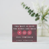 Kings are Back ARIRANG Comeback Gratis kaart (Staand voorkant)