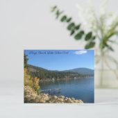 Kings Beach Lake Tahoe Briefkaart (Staand voorkant)
