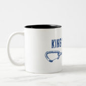 King's Bluff Tennessee Rock Climbing Quickdraw Tweekleurige Koffiemok (Links)