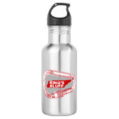 King's Bluff Tennessee Rock Klim Carabiner Waterfles (Voorkant)