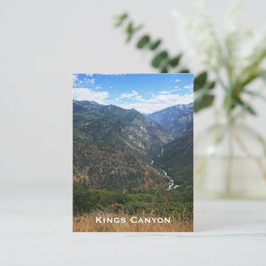 Kings Canyon Briefkaart (Staand voorkant)