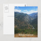 Kings Canyon Briefkaart (Voorkant / Achterkant)