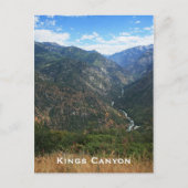 Kings Canyon Briefkaart (Voorkant)