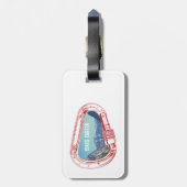 Kings Canyon Klim Carabiner Bagagelabel (Achterkant verticaal)