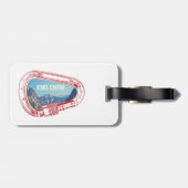 Kings Canyon Klim Carabiner Bagagelabel (Achterkant horizontaal)