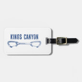 Kings Canyon Klimmen Quickdraw Bagagelabel (Voorkant horizontaal)