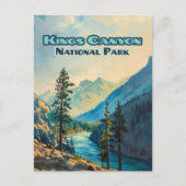 Kings Canyon National Park California  Briefkaart (Voorkant)