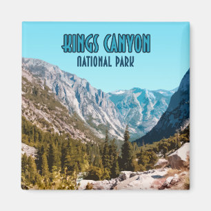 Kings Canyon National Park California Magneet