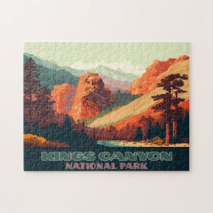 Kings Canyon National Park California Mountains Legpuzzel
