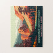 Kings Canyon National Park California Mountains Legpuzzel (Verticaal)