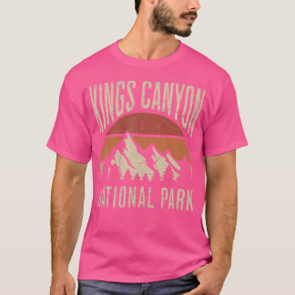 Kings Canyon National Park California Natuur Hikin T-shirt