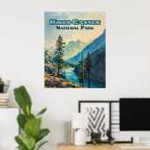 Kings Canyon National Park California  Poster (Thuiskantoor)