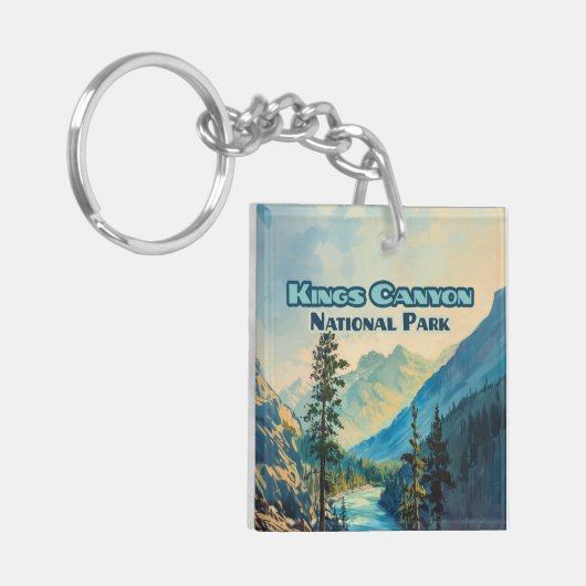 Kings Canyon National Park California  Sleutelhanger (Voorkant Links)