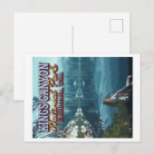 KINGS CANYON NATIONAL PARK - CALIFORNIA USA BRIEFKAART (Voorkant / Achterkant)