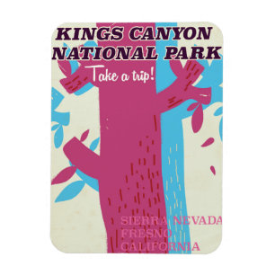 Kings Canyon National Park, Californië poster Magneet