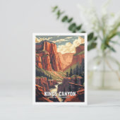 Kings Canyon National Park, Californië, VS Briefkaart (Staand voorkant)