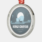 Kings Canyon National Park Deer Metalen Ornament (Links)