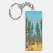 Kings Canyon National Park  dubbelzijdig Sleutelhanger (Voorkant Links)