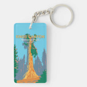 Kings Canyon National Park  dubbelzijdig Sleutelhanger (achterkant)