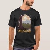 Kings Canyon National Park  Emblem T-shirt (Voorkant)