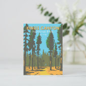 Kings Canyon National Park General Grant  Briefkaart (Staand voorkant)