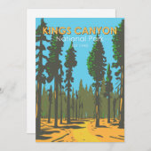 Kings Canyon National Park General Grant  Feestdagenkaart (Voorkant / Achterkant)