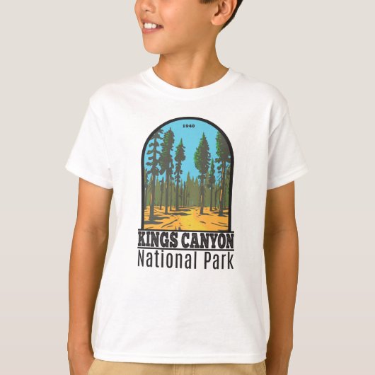 Kings Canyon National Park General Grant T T-shirt (Voorkant)