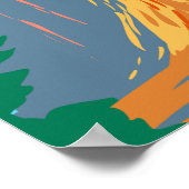 Kings Canyon National Park General Grant Tree Poster (Hoek)