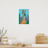 Kings Canyon National Park General Grant Tree Poster (Keuken)