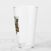 Kings Canyon National Park Illustratie Retro Art Glas (Links)