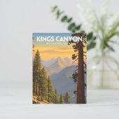 Kings Canyon National Park Reizen Briefkaart (Staand voorkant)