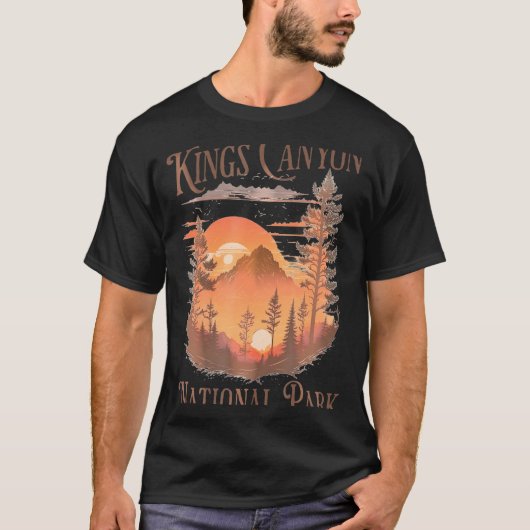 Kings Canyon National Park T-Shirt (Voorkant)