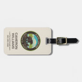 Kings Canyon National Parks Bagagelabel (Voorkant horizontaal)