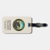 Kings Canyon National Parks Bagagelabel (Achterkant horizontaal)