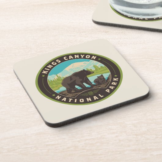 Kings Canyon National Parks Bier Onderzetter (Linkerzijde)