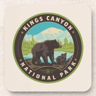 Kings Canyon National Parks Bier Onderzetter