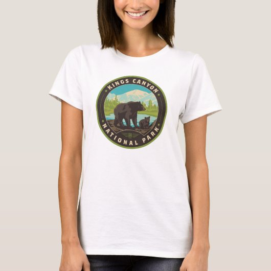 Kings Canyon National Parks T-shirt (Voorkant)