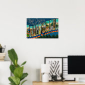 Kings Canyon Nat'l Park, CA - Large Letter Scene Poster (Thuiskantoor)
