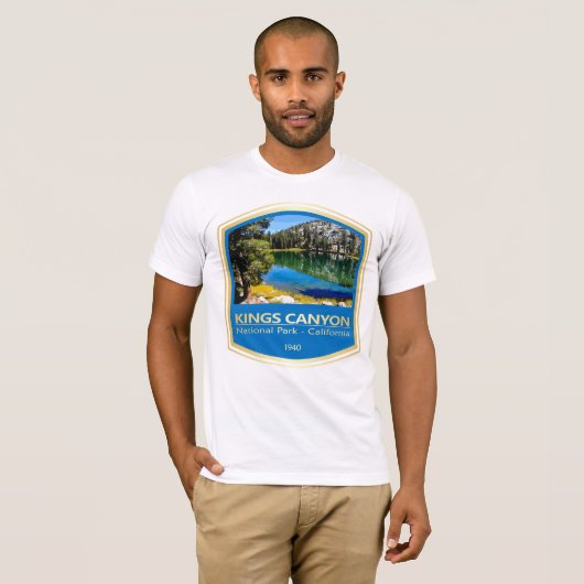 Kings Canyon NP (PF1) T-shirt (Voorkant volledig)