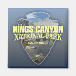 Kings Canyon NP (pijlpunt) Magneet