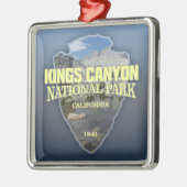 Kings Canyon NP (pijlpunt) Metalen Ornament (Links)