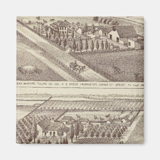 Kings Co ranches Magneet (Voorkant)