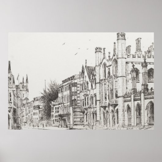 Kings College Cambridge 2007 Poster (Voorkant)