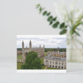 "King's College, Cambridge" Briefkaart (Staand voorkant)
