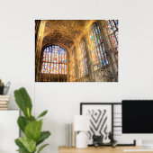 King's College Chapel ~ Cambridge, Engeland Poster (Thuiskantoor)