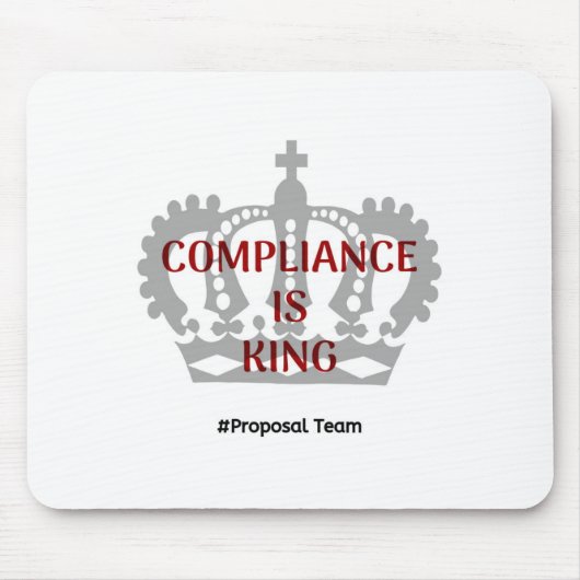 Kings Compliance Muismat (Voorkant)